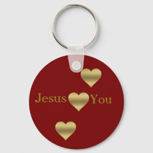 Chaveiro Coleção de Presentes de Fé - Jesus Te Ama