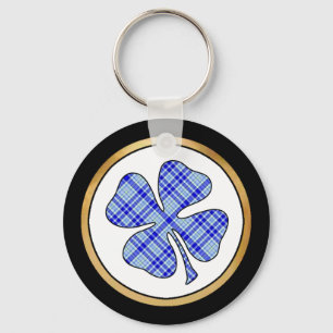 Chaveiro Coleção do teste padrão da xadrez de Tartan - a