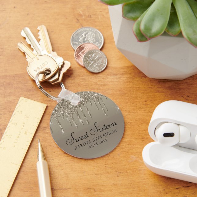 Chaveiro Coleta Dourada | Champanhe Doce Dezesseis (Mesa)