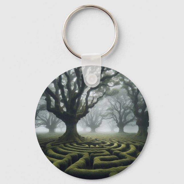 Chaveiro Colheita Lunar - Maze (Frente)