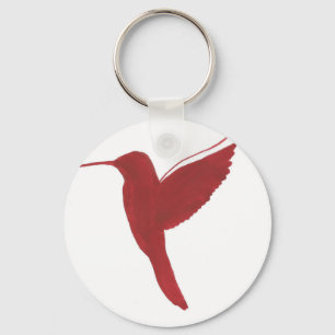 Chaveiro Colibri vermelho