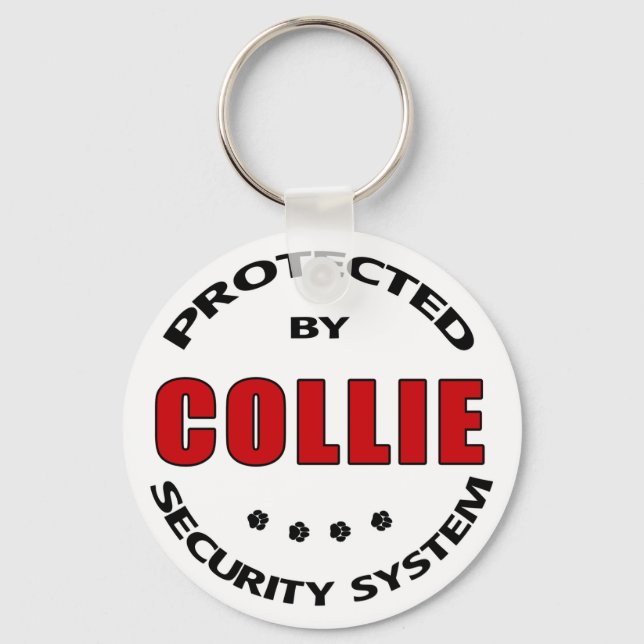 Chaveiro Collie Security (Frente)