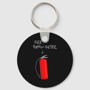 Chaveiro Colocador de Fogo Extintor de Fogo Externo Lutador