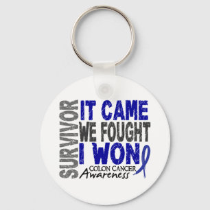 Chaveiro Colon Cancer Survivor It Came We Fought I Won