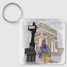 Chaveiro Coloque Charles de Gaulle Paris.