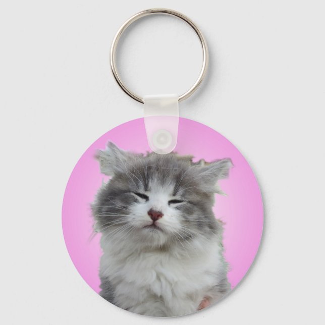 Chaveiro Coloque um rosto feliz (Frente)