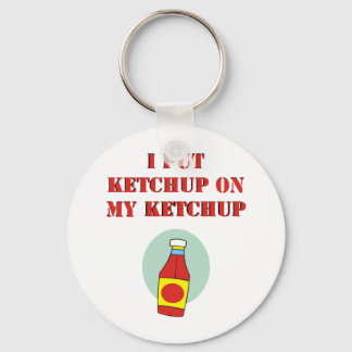 Chaveiro Coloquei o Ketchup no meu Ketchup