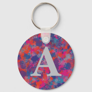 Chaveiro Coloração Vermelha Cor Azul Púrpura Cor-de-rosa Ve