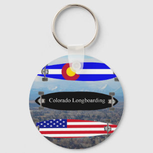 Chaveiro Colorado Longboarding