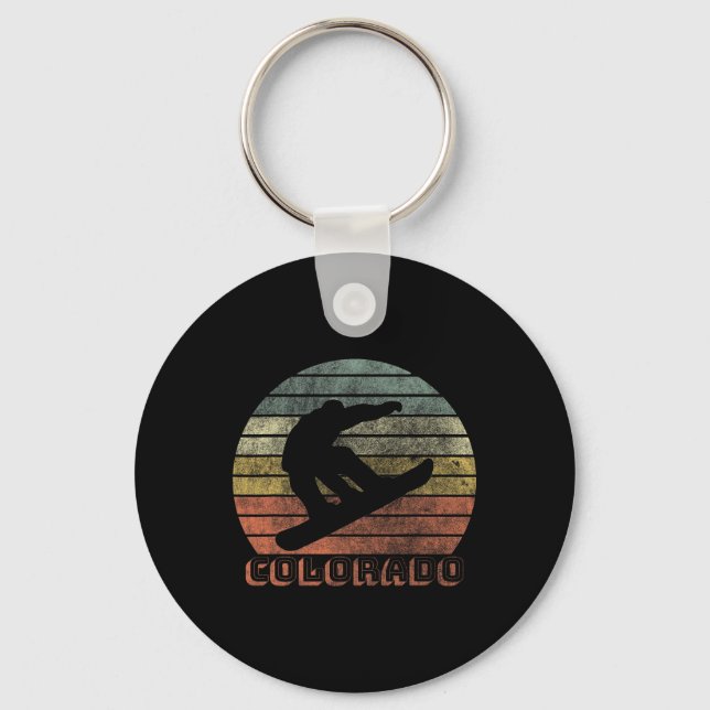 Chaveiro Colorado Snowboard Winter (Frente)