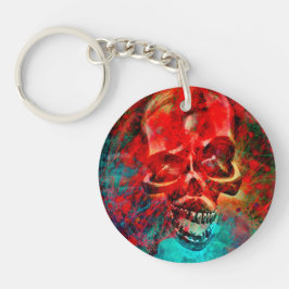 Chaveiro Colorful skull