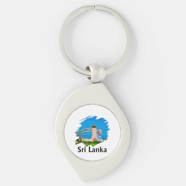 Chaveiro Colorful Sri lankan  (Frente)