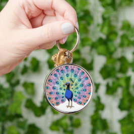 Chaveiro Colorida Peacock