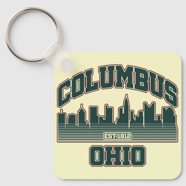 Chaveiro Columbus.Ohio (Frente)