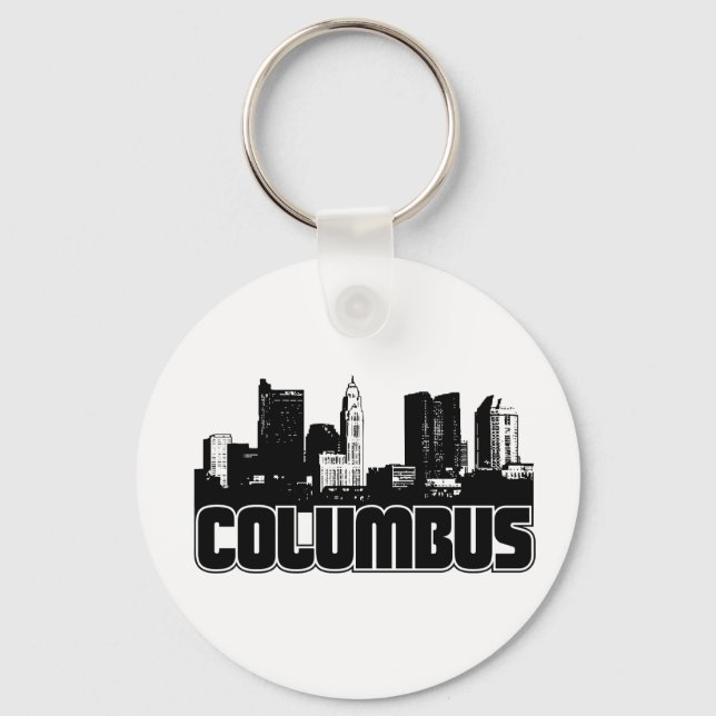 Chaveiro Columbus Skyline (Frente)