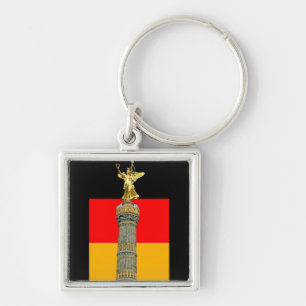 Chaveiro Coluna da vitória (siegessaule), Berlim, bandeira