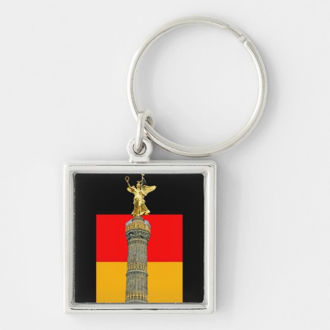 Chaveiro Coluna da vitória (siegessaule), Berlim, bandeira (Frente)
