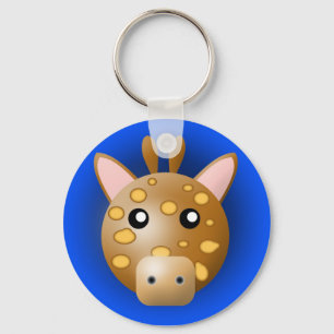 chaveiro com animal: girafa