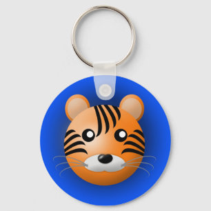 chaveiro com animal: tigre