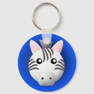 chaveiro com animal: zebra
