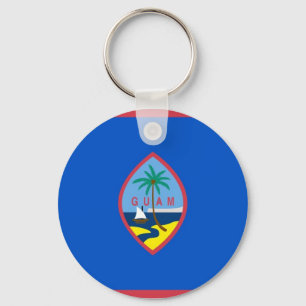 Chaveiro com bandeira de Guam