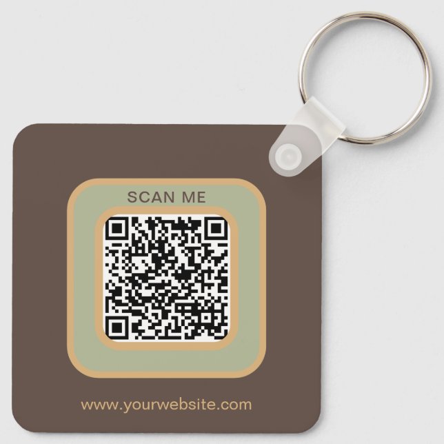 Chaveiro com Código QR de Logo Tom Terroso de Dupl (Verso)