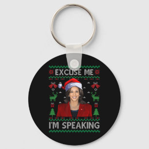 Chaveiro Com licença, estou falando no Natal puro Kamala Ha