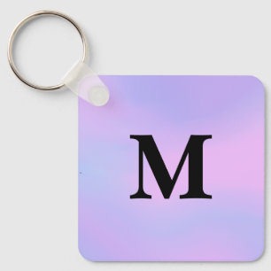 Chaveiro com nome personalizado e gradiente de uni