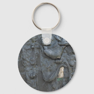 Chaveiro com óleo adesivo