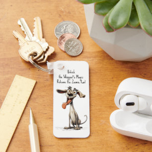 Chaveiro Com texto personalizado, 🐶 🤪 chicote louco