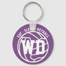 Chaveiro Coma a posição do Netball