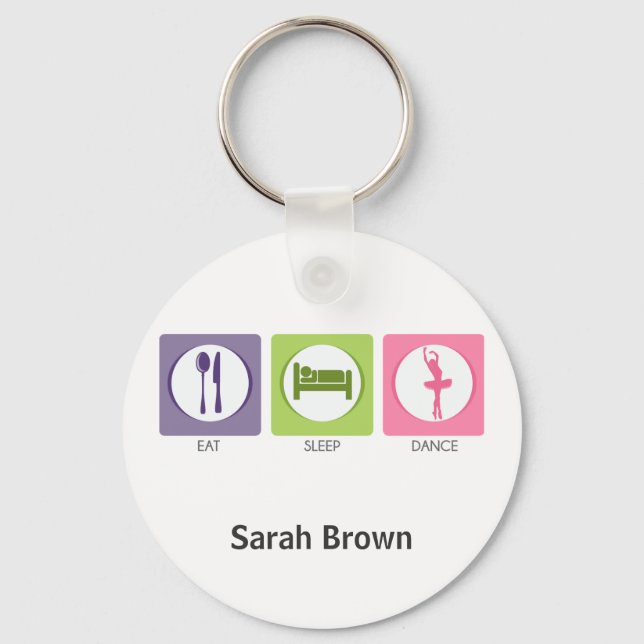 Chaveiro Coma dança do sono! (Frente)