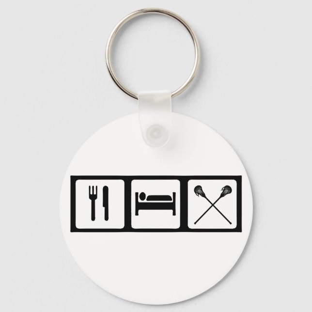 Chaveiro Coma, Dorme, Lacrosse (Frente)