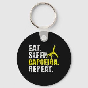 Chaveiro Coma Dormir Capoeira Repetir - Amante das Artes Ma