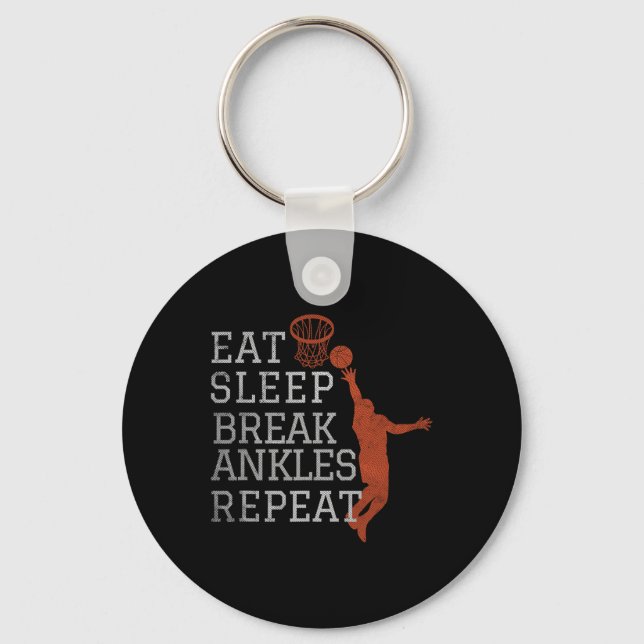 Chaveiro Coma Dormir Quebrar Tornozelos Repetir Sketll Engr (Frente)