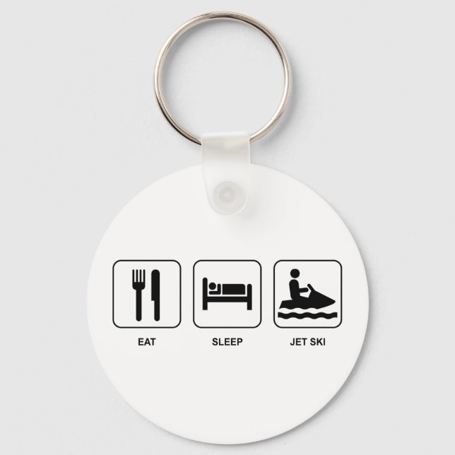Chaveiro Coma o Jet Ski do Sono (Frente)