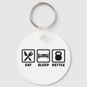 Chaveiro Coma o sono Kettlebell