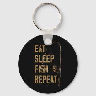 Chaveiro Coma Peixe Dormindo Repete Pescoço De Pesca Presen