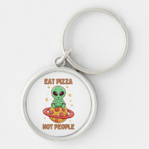 Chaveiro Coma pizza não pessoas