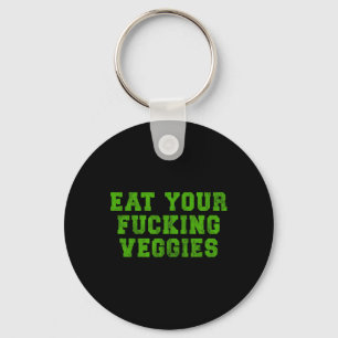 Chaveiro Coma Seus Legumes Vegetarianismo Humor de Musculaç