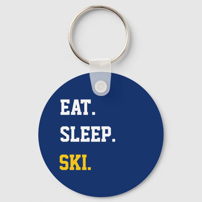 Chaveiro Coma Sleep Ski (Frente)