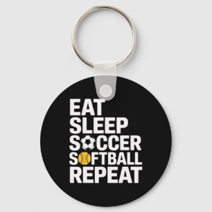 Chaveiro Coma Sonho Futebol Softll Repita Amantes de Mães T