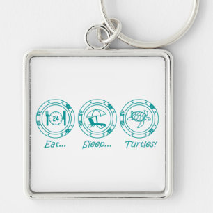 Chaveiro Coma tartarugas do sono!