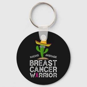 Chaveiro Combate ao cancer Suporta Warri Engraçado de Comba