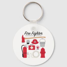 Chaveiro Combatente de Fogo