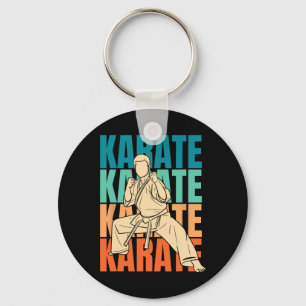 Chaveiro Combatente do Karato Retroativo - Artes Marciais -