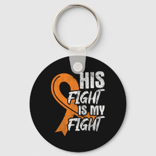 Chaveiro Combater a Minha Luta Contra A Leucemia Cancer Sen