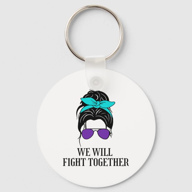 Chaveiro Combateremos Em Conjunto Os Alertas Para A Prevenç (Frente)