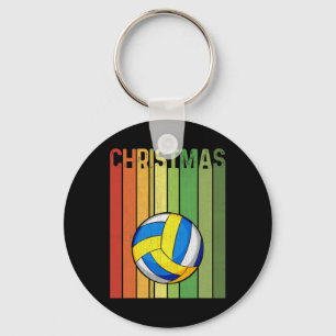 Chaveiro Combinação de Grupo de Cuta do Jogador de Voleibol