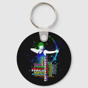 Chaveiro Combo Female Archer e Forte Mulher Cloud